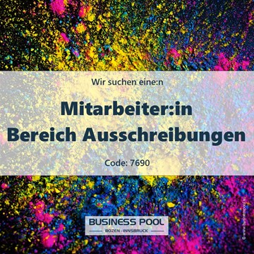 Mitarbeiter:in Bereich Ausschreibungen